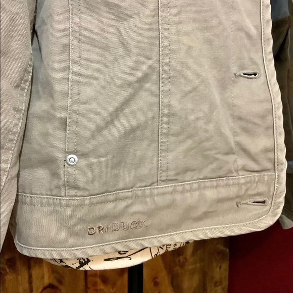DRI DUCK FOR HER BROWN CHORE JACKET - Picture 8 of 15